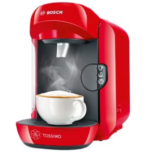 Espressor automat Bosch Tassimo Vivy TAS1203, 1300 W, 0.7 L, 3.3 bar, Rosu Espressor automat Bosch Tassimo Vivy TAS1203, 1300 W, 0.7 L, 3.3 bar, Rosu