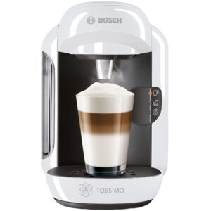 Espressor Bosch Tassimo Vivy TAS1204, 1300 W, 0.7 L, 3.3 bar, Alb Espressor Bosch Tassimo Vivy TAS1204, 1300 W, 0.7 L, 3.3 bar, Alb