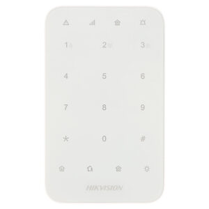 Tastatura LED wireless Hikvision AX PRO DS-PK1-E-WE, autonomie 2 ani, 868 MHz, RF 1200 m Tastatura LED wireless Hikvision AX PRO DS-PK1-E-WE, autonomie 2 ani, 868 MHz, RF 1200 m