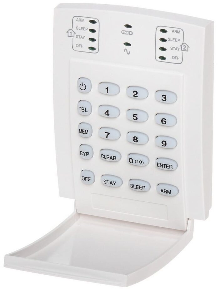 Tastatura sistem de alarma Paradox K10 verticala 2 partitii Tastatura sistem de alarma Paradox K10 verticala 2 partitii
