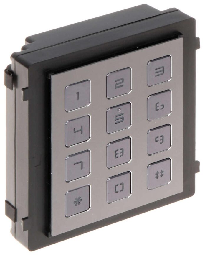 Tastatura videointerfon modular Hikvision DS-KD-KP Tastatura videointerfon modular Hikvision DS-KD-KP