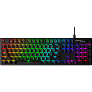 Tastatura Gaming mecanica HyperX Alloy Origins, RGB, Switch HyperX Red, Negru Tastatura Gaming mecanica HyperX Alloy Origins, RGB, Switch HyperX Red, Negru
