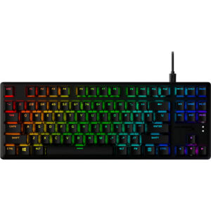 Tastatura mecanica gaming HyperX Alloy Origins Core PBT, RGB, Switch HyperX Blue, Negru Tastatura mecanica gaming HyperX Alloy Origins Core PBT, RGB, Switch HyperX Blue, Negru