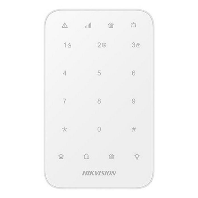 Tastatura Wireless Hikvision AX PRO, de interior, tehnologie Tri-X, 868 Mhz, DS-PK1-E-WE Tastatura Wireless Hikvision AX PRO, de interior, tehnologie Tri-X, 868 Mhz, DS-PK1-E-WE
