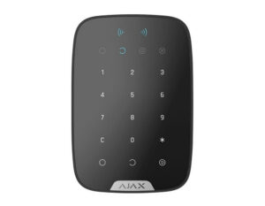 Tastatura wireless neagra pentru sistem de alarma, taste touch iluminate, AJAX KEYPAD PLUS BL Tastatura wireless neagra pentru sistem de alarma, taste touch iluminate, AJAX KEYPAD PLUS BL