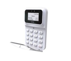 Tastatura wireless pentru alarma Heyi, cititor card RFID, HY-305E Tastatura wireless pentru alarma Heyi, cititor card RFID, HY-305E