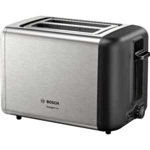 Prajitor de paine Bosch TAT3P420, 970 W, 2 felii, Argintiu/Negru Prajitor de paine Bosch TAT3P420, 970 W, 2 felii, Argintiu/Negru
