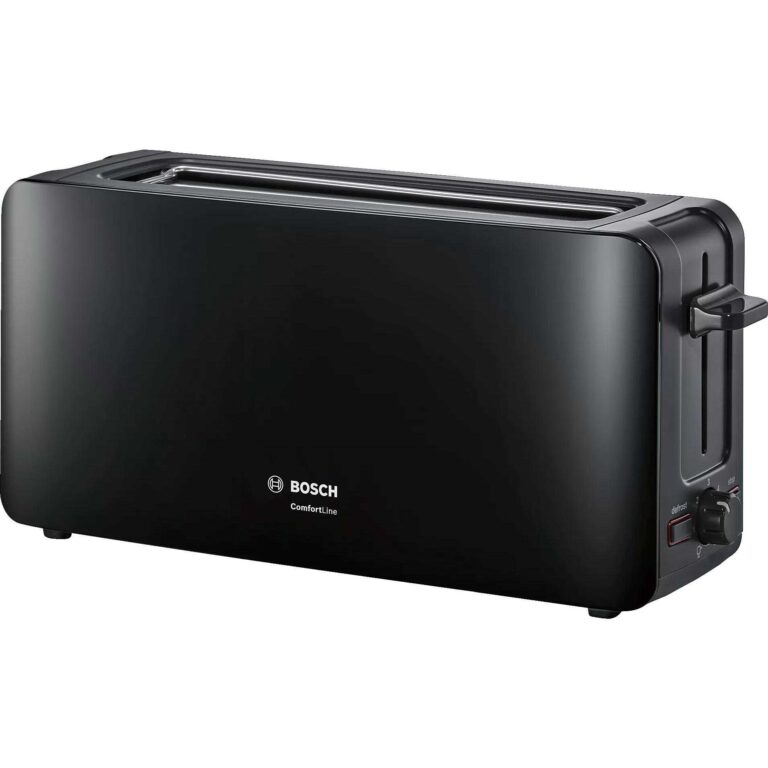 Prajitor de paine Bosch ComfortLine TAT6A003, 1090 W, 2 felii, Negru