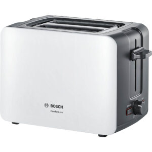 Prajitor de paine Bosch TAT6A111, 1090 W, 2 felii, Alb Prajitor de paine Bosch TAT6A111, 1090 W, 2 felii, Alb