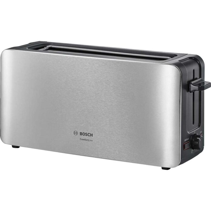 Prajitor de paine Bosch ComfortLine TAT6A803, 1090 W, 2 felii, Argintiu Prajitor de paine Bosch ComfortLine TAT6A803, 1090 W, 2 felii, Argintiu