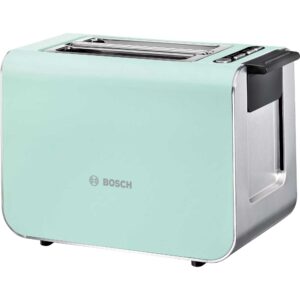 Prajitor de paine Bosch Styline TAT8612, 860 W, 2 felii, Verde Prajitor de paine Bosch Styline TAT8612, 860 W, 2 felii, Verde