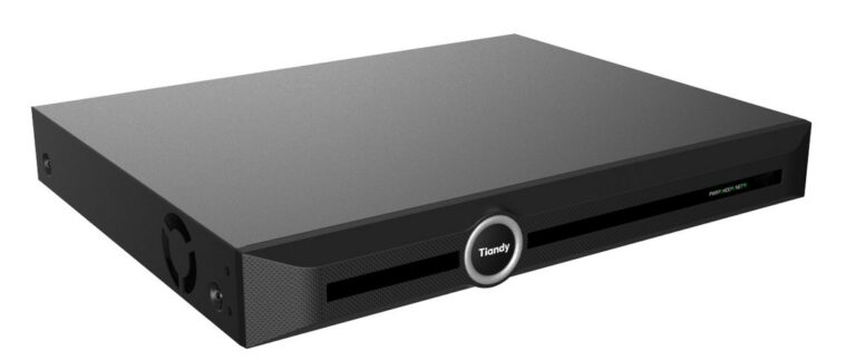 NVR 20 de canale seria Lite Tiandy TC-R3220-IBKV3.1, 8MP, latime banda 160Mbps, Audio, 2x slot SATA