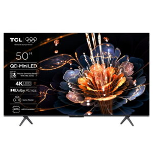 Televizor QD-MiniLED TCL 127 cm (50inch) 50C61K, Ultra HD 4K, Smart TV, WiFi, CI+ Televizor QD-MiniLED TCL 127 cm (50inch) 50C61K, Ultra HD 4K, Smart TV, WiFi, CI+