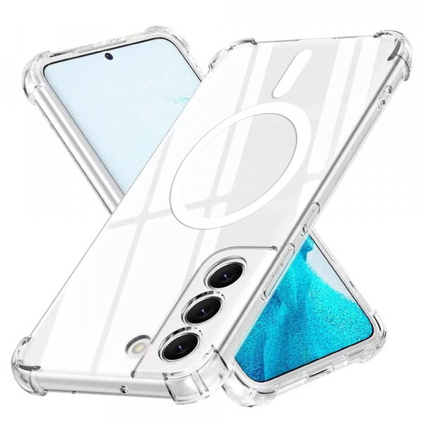 Husa MagSafe pentru Samsung Galaxy S22 5G S901, Techsuit, Pro, Transparenta Husa MagSafe pentru Samsung Galaxy S22 5G S901, Techsuit, Pro, Transparenta