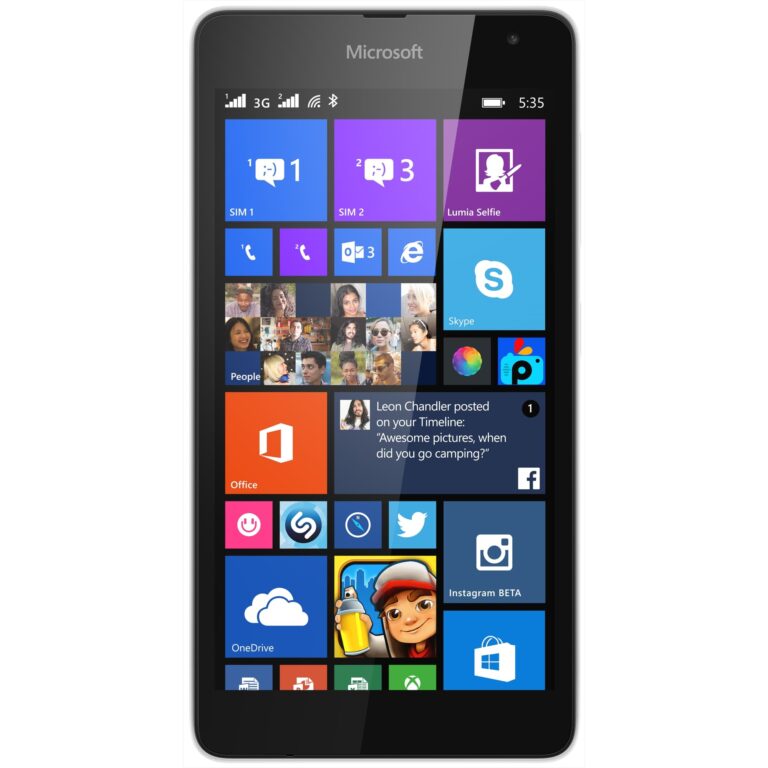 Telefon mobil Microsoft Lumia 535, 8GB, Dual SIM, Portocaliu