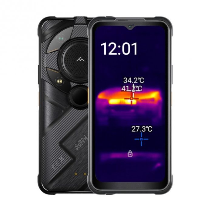 Telefon mobil AGM G2 Guardian Negru, Camera termica, 5G, FHD+ 6.58 , 12GB RAM, 256GB ROM, Android 12, Qualcomm QCM6490, 7000mAh, Dual SIM Telefon mobil AGM G2 Guardian Negru, Camera termica, 5G, FHD+ 6.58 , 12GB RAM, 256GB ROM, Android 12, Qualcomm QCM6490, 7000mAh, Dual SIM