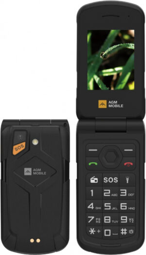 Telefon mobil AGM M10 Flip, 4G LTE, 2.4 LCD, 48MB ROM + MicroSD pana la 128GB, Camera 2MP, USB Type-C, Bluetooth 5.0, 1200mAh, SOS, FM Radio, Dual SIM Telefon mobil AGM M10 Flip, 4G LTE, 2.4 LCD, 48MB ROM + MicroSD pana la 128GB, Camera 2MP, USB Type-C, Bluetooth 5.0, 1200mAh, SOS, FM Radio, Dual SIM