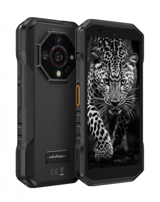 Telefon mobil Ulefone Armor X32, Negru, 4G, 5.65 LCD, 12GB RAM (6GB + 6GB extensibili), 128GB ROM, Night Vision, 48MP+16MP, Android 14, Helio G91, WiFi, NFC, 5500mAh, 18W, Dual SIM Telefon mobil Ulefone Armor X32, Negru, 4G, 5.65 LCD, 12GB RAM (6GB + 6GB extensibili), 128GB ROM, Night Vision, 48MP+16MP, Android 14, Helio G91, WiFi, NFC, 5500mAh, 18W, Dual SIM