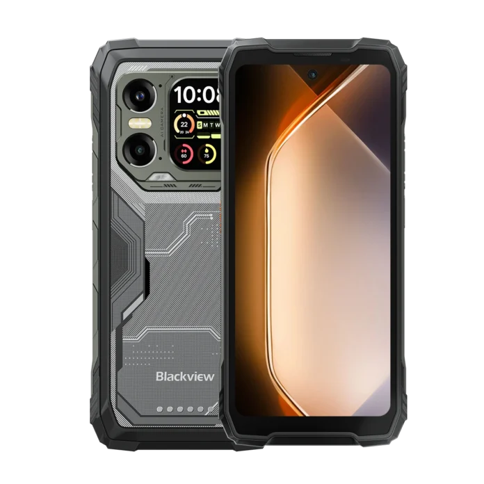 Telefon Mobil Blackview Xplore 1, Negru, 5G, 6.78, ³ FHD+ IPS, 48GB RAM (16GB + 32GB Extensibili), 512 GB ROM, 64 MP, Android 15, Dimensity 7050, Ecran Secundar, Night Vision, 20000, mAh, 55, W, Dual SIM Telefon Mobil Blackview Xplore 1, Negru, 5G, 6.78, ³ FHD+ IPS, 48GB RAM (16GB + 32GB Extensibili), 512 GB ROM, 64 MP, Android 15, Dimensity 7050, Ecran Secundar, Night Vision, 20000, mAh, 55, W, Dual SIM