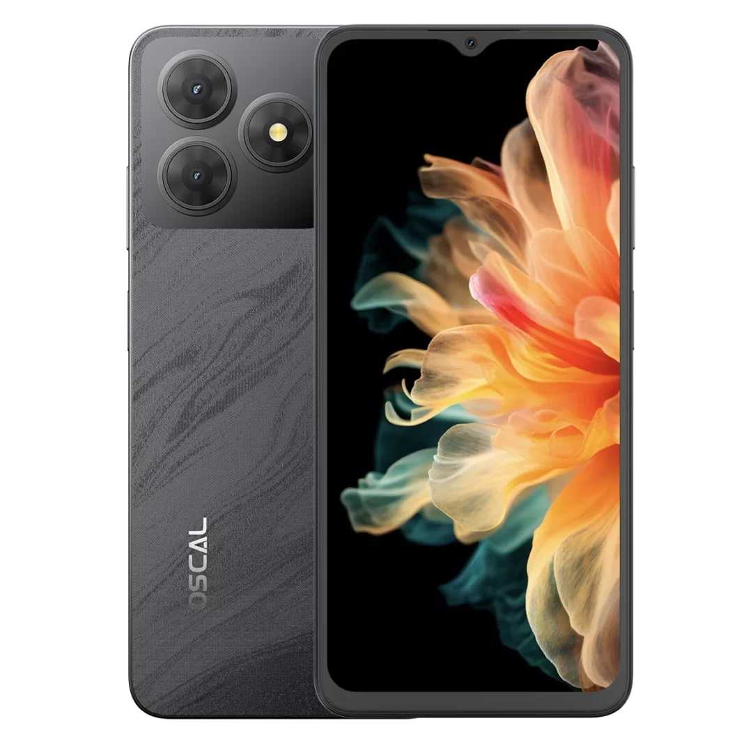 Telefon Mobil Oscal FLAT 2, Negru, 4G, 6.56 HD+, 12GB RAM (4GB+8GB extensibil), 256GB ROM, 13MP, Android 14, Unisoc T606, 5000mAh, Dual SIM Hybrid Telefon Mobil Oscal FLAT 2, Negru, 4G, 6.56 HD+, 12GB RAM (4GB+8GB extensibil), 256GB ROM, 13MP, Android 14, Unisoc T606, 5000mAh, Dual SIM Hybrid