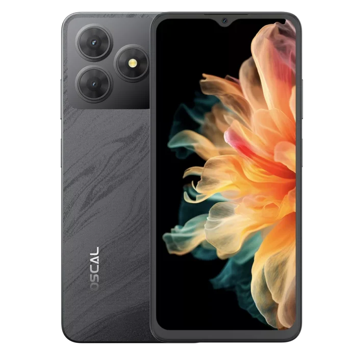 Telefon Mobil Oscal FLAT 2, Negru, 4G, 6.56 HD+, 12GB RAM (4GB+8GB extensibil), 256GB ROM, 13MP, Android 14, Unisoc T606, 5000mAh, Dual SIM Hybrid Telefon Mobil Oscal FLAT 2, Negru, 4G, 6.56 HD+, 12GB RAM (4GB+8GB extensibil), 256GB ROM, 13MP, Android 14, Unisoc T606, 5000mAh, Dual SIM Hybrid