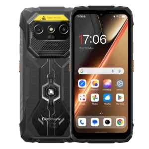 Telefon Mobil Blackview ROCK 1 Pro, Negru, 4G LTE, Cititor coduri de bare, Ecran 6.56 HD+ 90Hz, 32GB RAM (8GB + 24GB extensibili), 256GB, Camera 16MP + 20MP Night Vision, Android 16, NFC, Dual SIM Telefon Mobil Blackview ROCK 1 Pro, Negru, 4G LTE, Cititor coduri de bare, Ecran 6.56 HD+ 90Hz, 32GB RAM (8GB + 24GB extensibili), 256GB, Camera 16MP + 20MP Night Vision, Android 16, NFC, Dual SIM
