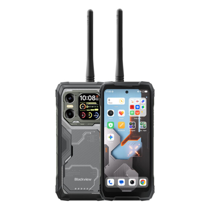 Telefon Mobil Blackview Xplore 1 Walkie Talkie, Negru, 5G, 6.78, ³ FHD+, 48GB RAM (16GB + 32GB Extensibili), 512 GB ROM, 64 MP, Android 15, Dimensity 7050, Ecran Secundar, Night Vision, 20000, mAh Telefon Mobil Blackview Xplore 1 Walkie Talkie, Negru, 5G, 6.78, ³ FHD+, 48GB RAM (16GB + 32GB Extensibili), 512 GB ROM, 64 MP, Android 15, Dimensity 7050, Ecran Secundar, Night Vision, 20000, mAh