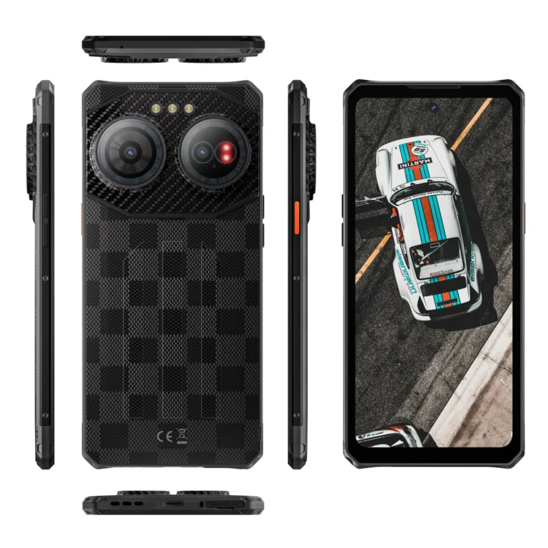 Telefon mobil F150 Air3 Black, Rugged ultra slim, 4G, Dynamic Island, 6.6    HD+, 24GB RAM (12GB + 12GB extensibili), 512GB ROM, Camera 100MP, 30W, Dual SIM