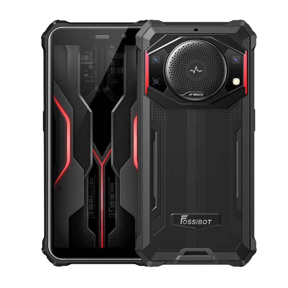 Telefon mobil FOSSiBOT F101P Negru cu rosu, 4G, 5.45 HD+ IPS, 7GB RAM (4GB+3GB extensibili), 64GB ROM, Android 13, 24MP AF+5MP+0.3MP, 10600mAh, 18W, NFC, Face ID, Dual SIM Telefon mobil FOSSiBOT F101P Negru cu rosu, 4G, 5.45 HD+ IPS, 7GB RAM (4GB+3GB extensibili), 64GB ROM, Android 13, 24MP AF+5MP+0.3MP, 10600mAh, 18W, NFC, Face ID, Dual SIM