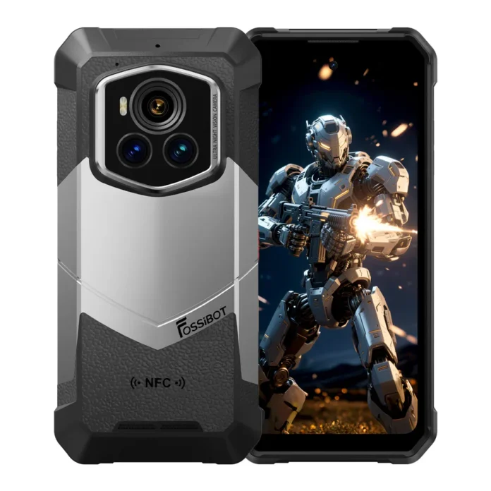 Telefon Mobil FOSSiBOT F107 Pro 5G, 6.95 FHD+ 120Hz, 34GB RAM (16GB + 18GB extensibili) 512GB ROM, Android 15, MediaTek Dimensity 7300-Ultra, 200MP, Baterie 28000mAh, NFC, Incarcare 66W, Dual SIM Telefon Mobil FOSSiBOT F107 Pro 5G, 6.95 FHD+ 120Hz, 34GB RAM (16GB + 18GB extensibili) 512GB ROM, Android 15, MediaTek Dimensity 7300-Ultra, 200MP, Baterie 28000mAh, NFC, Incarcare 66W, Dual SIM