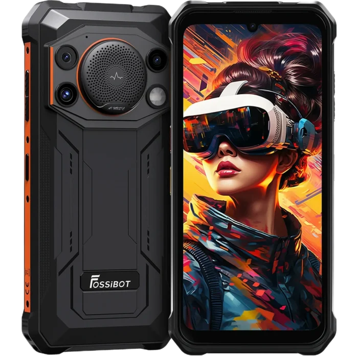 Telefon Mobil FOSSiBOT F110L Orange, 4G, 6.745, HD+, 12GB RAM (8GB + 4GB RAM extensibil), 128GB ROM, Unisoc Tiger T615, Camera 50MP + 8MP, Baterie 10000mAh, Difuzor 128dB, Lanterna, 4G, Dual Sim Telefon Mobil FOSSiBOT F110L Orange, 4G, 6.745, HD+, 12GB RAM (8GB + 4GB RAM extensibil), 128GB ROM, Unisoc Tiger T615, Camera 50MP + 8MP, Baterie 10000mAh, Difuzor 128dB, Lanterna, 4G, Dual Sim