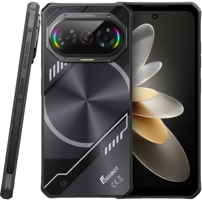 Telefon Mobil FOSSiBOT F114, Negru, 4G, 6.67 HD+ IPS, 12GB RAM (8GB + 4GB extensibili), 256GB ROM, Android 15, 50MP, Gemini AI, Lumina Dinamica, 5000mAh, 18W, NFC, Face ID, Dual SIM Telefon Mobil FOSSiBOT F114, Negru, 4G, 6.67 HD+ IPS, 12GB RAM (8GB + 4GB extensibili), 256GB ROM, Android 15, 50MP, Gemini AI, Lumina Dinamica, 5000mAh, 18W, NFC, Face ID, Dual SIM