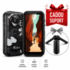 Telefon Mobil FOSSiBOT F116 Pro Verde, 5G, 4.05 120Hz, 36GB RAM (12GB+24GB extensibili) 256GB ROM, MediaTek Dimensity 7300, Camera 48MP Ultra-Wide, 3700mAh, Incarcare 33W, Dual SIM Telefon Mobil FOSSiBOT F116 Pro Verde, 5G, 4.05 120Hz, 36GB RAM (12GB+24GB extensibili) 256GB ROM, MediaTek Dimensity 7300, Camera 48MP Ultra-Wide, 3700mAh, Incarcare 33W, Dual SIM