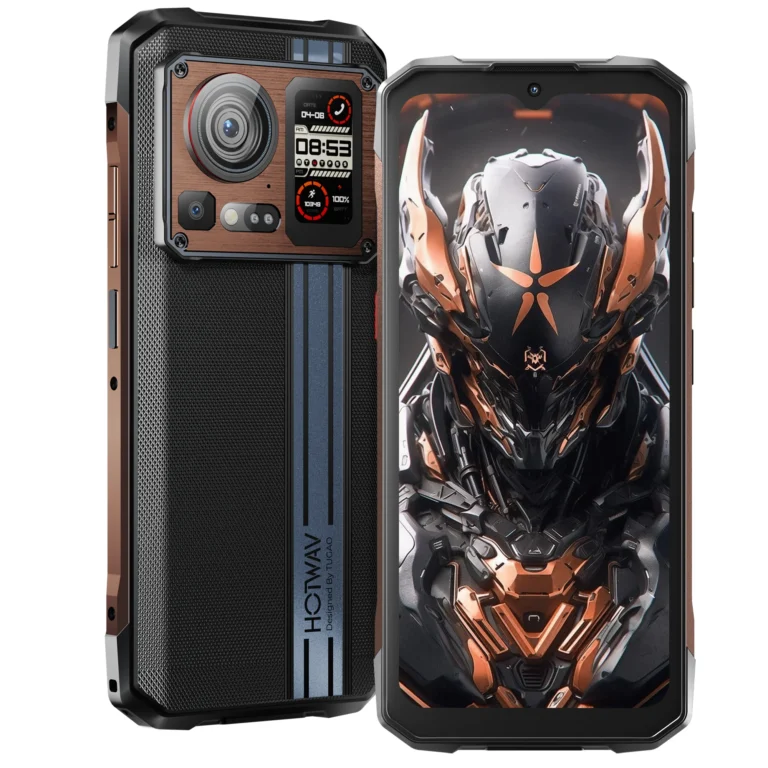 Telefon mobil HOTWAV Cyber 15, Gold, 4G, 6.6   FHD+, 24GB RAM(12GB+12GB extensibili), 256GB ROM, 200MP+24MP Night Vision, Android 13, Helio G99, 6280mAh, NFC, Dual SIM