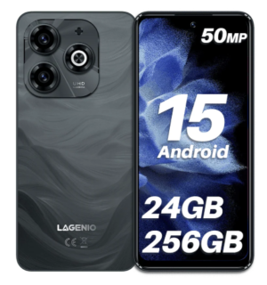 Telefon Mobil LAGENIO A11 Pro, Mov, 4G, 6.7 HD+ 120Hz, 24GB RAM (8GB + 16GB Extensibili), 256GB ROM, 50MP, Android 15, Unisoc T7250, OTG, Jack, FaceID, 5150mAh, Dual SIM Telefon Mobil LAGENIO A11 Pro, Mov, 4G, 6.7 HD+ 120Hz, 24GB RAM (8GB + 16GB Extensibili), 256GB ROM, 50MP, Android 15, Unisoc T7250, OTG, Jack, FaceID, 5150mAh, Dual SIM