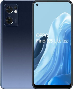 Telefon mobil Oppo Find X5 Lite, 256GB, 8GB, 5G, Dual Sim, Starry Black Telefon mobil Oppo Find X5 Lite, 256GB, 8GB, 5G, Dual Sim, Starry Black