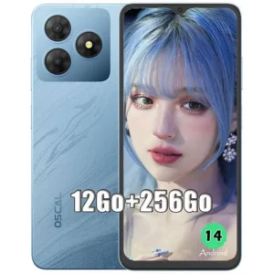Telefon Mobil Oscal FLAT 2, Mov, 4G, 6.56 HD+, 12GB RAM (4GB+8GB extensibili), 256GB ROM, 13MP, Android 14, Unisoc T606, 5000mAh, Dual SIM Hybrid Telefon Mobil Oscal FLAT 2, Mov, 4G, 6.56 HD+, 12GB RAM (4GB+8GB extensibili), 256GB ROM, 13MP, Android 14, Unisoc T606, 5000mAh, Dual SIM Hybrid