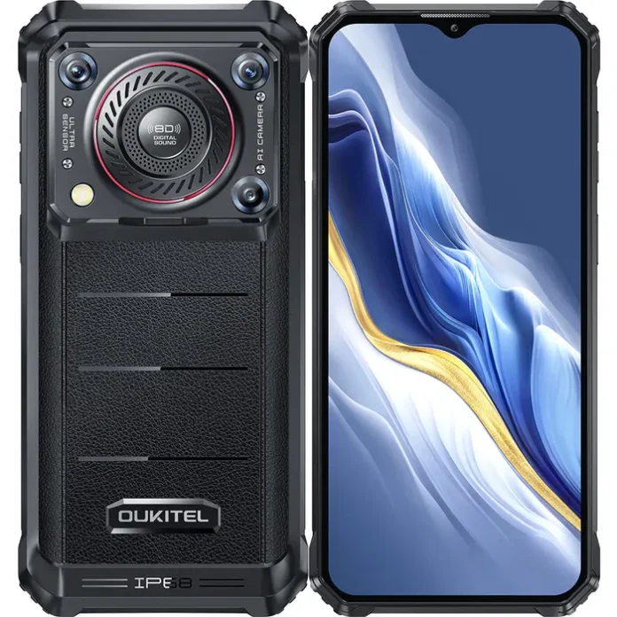 Telefon Mobil Oukitel WP36 Pro, Negru, 4G, 6.52 HD IPS LCD, Android 14, 24GB RAM (6GB+18GB extensibili), 256GB ROM, 13MP, MTK8788, NFC, OTG, Boxa 3.5W, 10600mAh, 15W, Dual SIM Telefon Mobil Oukitel WP36 Pro, Negru, 4G, 6.52 HD IPS LCD, Android 14, 24GB RAM (6GB+18GB extensibili), 256GB ROM, 13MP, MTK8788, NFC, OTG, Boxa 3.5W, 10600mAh, 15W, Dual SIM