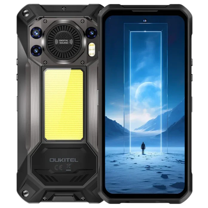 Telefon Mobil OUKITEL WP61 5G Rugged, Negru, 20000mAh, 36GB RAM (12GB + 24GB extensibili), 512GB, Camera 108MP + Night Vision, Ecran 6.8 FHD+ 120Hz, NFC, Dual SIM Telefon Mobil OUKITEL WP61 5G Rugged, Negru, 20000mAh, 36GB RAM (12GB + 24GB extensibili), 512GB, Camera 108MP + Night Vision, Ecran 6.8 FHD+ 120Hz, NFC, Dual SIM