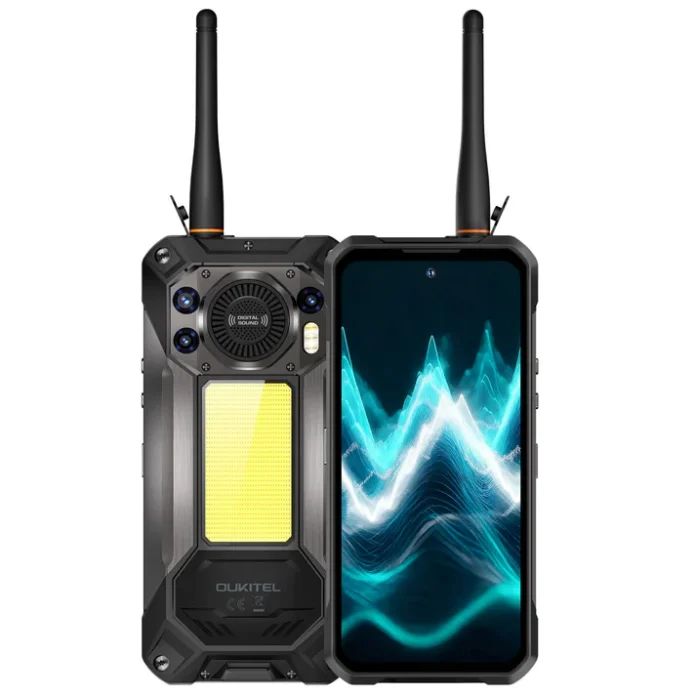 Telefon Mobil OUKITEL WP61 Plus 5G Rugged, Negru, Walkie-Talkie DMR 2W, 20000mAh, 36GB RAM (12GB + 24GB extensibili), 512GB, Camera 108MP + Night Vision, Ecran 6.8 FHD+ 120Hz, NFC, Dual SIM Telefon Mobil OUKITEL WP61 Plus 5G Rugged, Negru, Walkie-Talkie DMR 2W, 20000mAh, 36GB RAM (12GB + 24GB extensibili), 512GB, Camera 108MP + Night Vision, Ecran 6.8 FHD+ 120Hz, NFC, Dual SIM