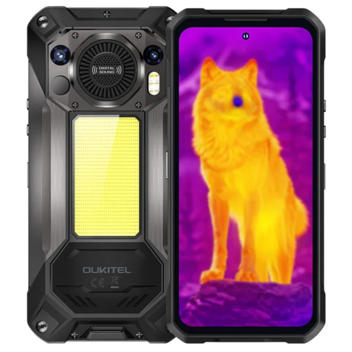 Telefon Mobil OUKITEL WP61 Ultra 5G Rugged, Negru, Camera Termala, Camping Light 1200LM, 20000mAh, 36GB RAM (12GB + 24GB extensibili), 512GB, 108MP, Ecran 6.8 120Hz, NFC, Dual SIM Telefon Mobil OUKITEL WP61 Ultra 5G Rugged, Negru, Camera Termala, Camping Light 1200LM, 20000mAh, 36GB RAM (12GB + 24GB extensibili), 512GB, 108MP, Ecran 6.8 120Hz, NFC, Dual SIM