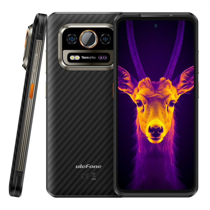 Telefon mobil Ulefone Power Armor 25T Pro Negru, 5G, IPS 6.78 , 14GB RAM (8GB+ 6GB extensibili) , 256GB ROM, 50MP+64MP Dual Camera, Camera termica, Android 14, Dimensity 6300, Dual SIM Telefon mobil Ulefone Power Armor 25T Pro Negru, 5G, IPS 6.78 , 14GB RAM (8GB+ 6GB extensibili) , 256GB ROM, 50MP+64MP Dual Camera, Camera termica, Android 14, Dimensity 6300, Dual SIM