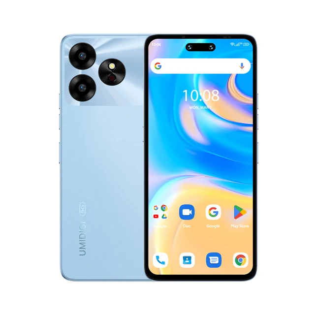 Telefon mobil UMIDIGI G6, Blue, 5G, 6.57 90Hz, 12GB RAM (6GB + 6GB extensibili), 128GB ROM, Android 13, 50MP Camera Dual, Dimensity 6100+, NFC, 5000mAh, Dual SIM Telefon mobil UMIDIGI G6, Blue, 5G, 6.57 90Hz, 12GB RAM (6GB + 6GB extensibili), 128GB ROM, Android 13, 50MP Camera Dual, Dimensity 6100+, NFC, 5000mAh, Dual SIM