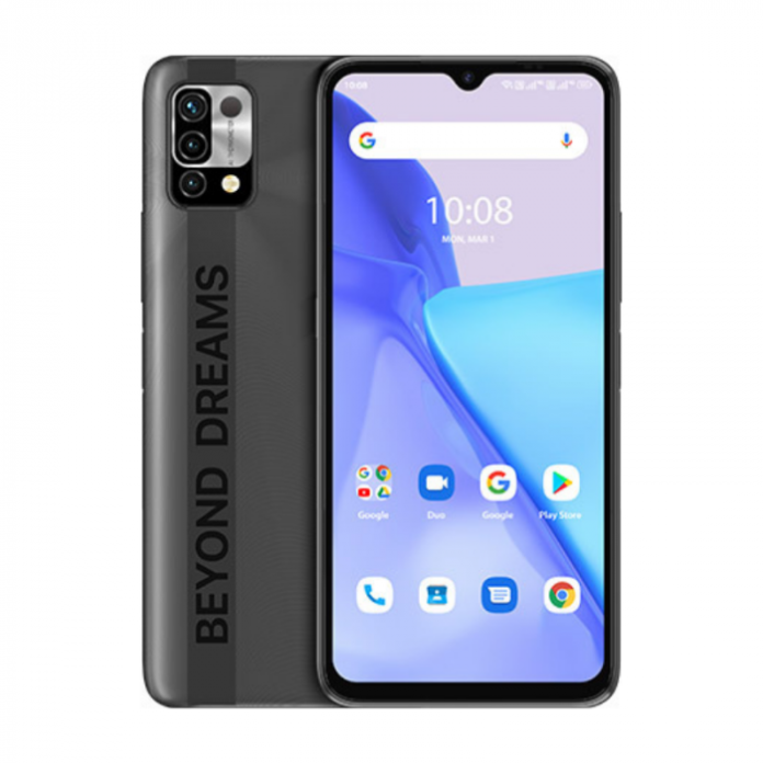 Telefon mobil UMIDIGI Power 5 Gri Carbon, 4G, 6.53 , 4GB RAM, 128GB ROM, Android 11, Helio G25 OctaCore, Termometru non-contact, 6150mAh, Dual SIM Telefon mobil UMIDIGI Power 5 Gri Carbon, 4G, 6.53 , 4GB RAM, 128GB ROM, Android 11, Helio G25 OctaCore, Termometru non-contact, 6150mAh, Dual SIM