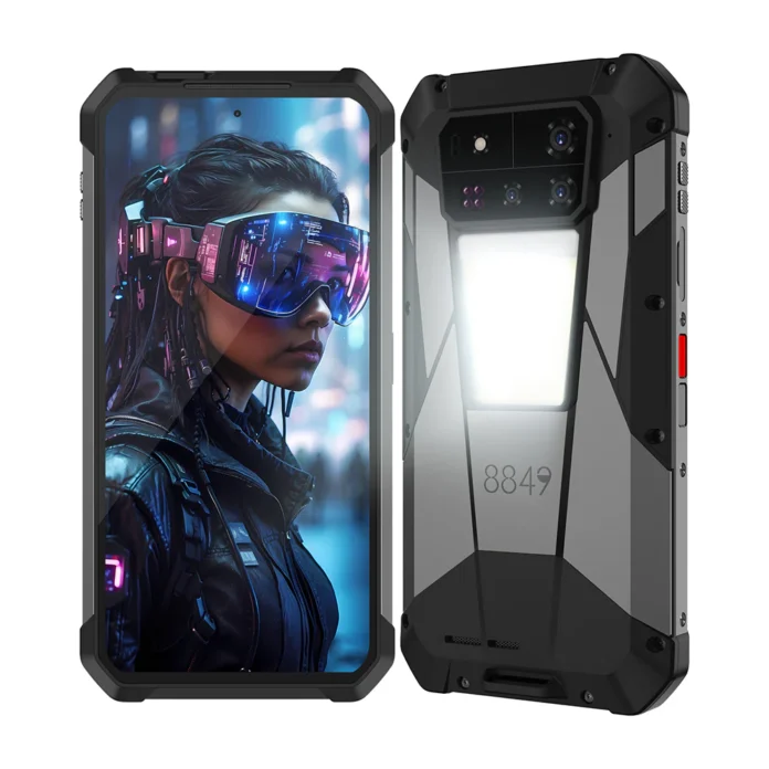 Telefon mobil Unihertz 8849 Tank 4 Pro, 5G, Proiector video, Vedere nocturna, 6.73 3K AMOLED 120Hz, 50MP, 32GB RAM(16GB+16GB extensibili), 512GB ROM, Android 14, MTK 8300, 11600mAh, 120W, Dual SIM Telefon mobil Unihertz 8849 Tank 4 Pro, 5G, Proiector video, Vedere nocturna, 6.73 3K AMOLED 120Hz, 50MP, 32GB RAM(16GB+16GB extensibili), 512GB ROM, Android 14, MTK 8300, 11600mAh, 120W, Dual SIM