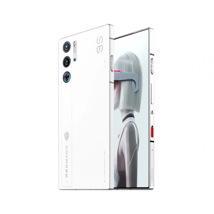 Telefon Mobil ZTE Nubia Red Magic 9S Pro, 256GB, 12 GB RAM, Frost