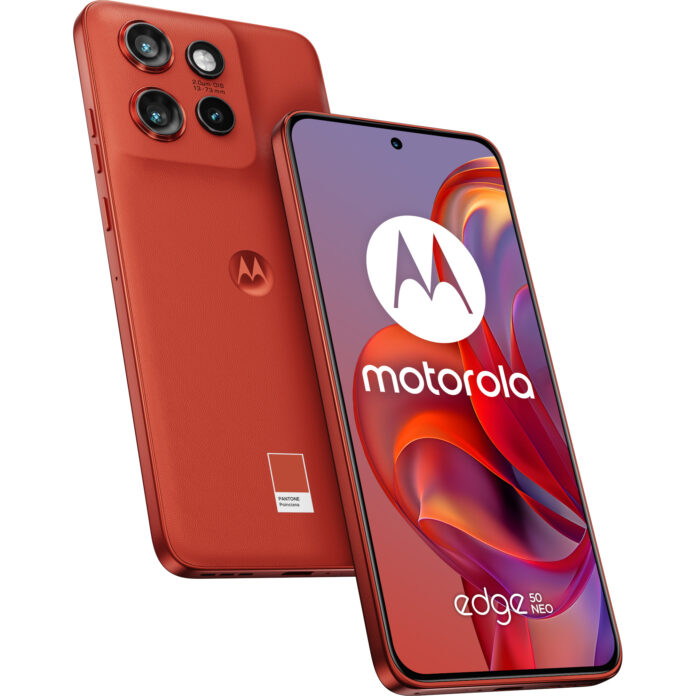 Telefon mobil Motorola Edge 50 Neo 5G, 512GB, 12GB RAM, Dual SIM, Poinciana Telefon mobil Motorola Edge 50 Neo 5G, 512GB, 12GB RAM, Dual SIM, Poinciana