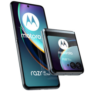 Telefon mobil Motorola Razr 40 Ultra 5G, 256 GB, 8 GB RAM, Dual SIM, Glacier Blue Telefon mobil Motorola Razr 40 Ultra 5G, 256 GB, 8 GB RAM, Dual SIM, Glacier Blue