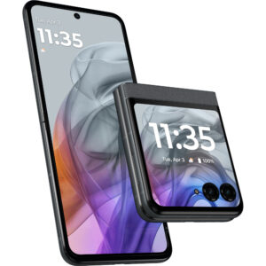Telefon mobil Motorola razr 50 5G, 256GB, 8GB RAM, Dual SIM, Koala Grey Telefon mobil Motorola razr 50 5G, 256GB, 8GB RAM, Dual SIM, Koala Grey