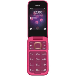 Telefon mobil Nokia 2660 Flip 4G, Dual SIM, Pop Pink Telefon mobil Nokia 2660 Flip 4G, Dual SIM, Pop Pink